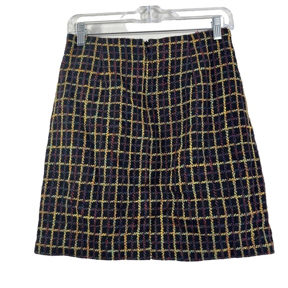 Anthropologie Hutch Striped Skirt Multi-Color Fall Winter Size XS - Picture 4 of 12